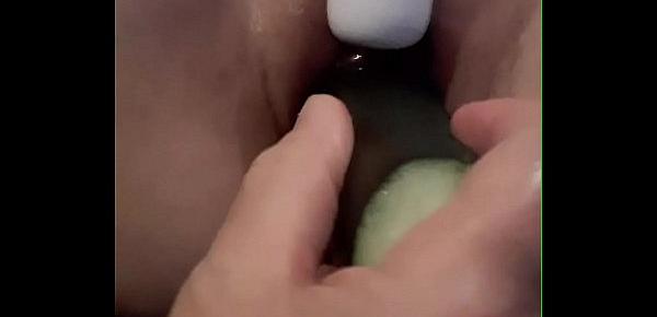  Mr. Hyde stretches sexybeck pretty little pussy making me squirt.